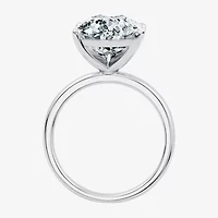 F / Vs2) Womens Ct. Lab Grown White Diamond 14K Gold Pear Engagement Ring