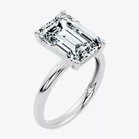 F / Vs2) Womens Ct. Lab Grown White Diamond 14K Gold Engagement Ring