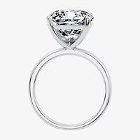 (F / Vs2) Womens 10 Ct. Lab Grown White Diamond 14K Gold Cushion Engagement Ring