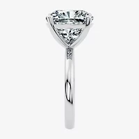 (F / Vs2) Womens 10 Ct. Lab Grown White Diamond 14K Gold Cushion Engagement Ring
