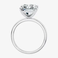 F / Vs2) Womens Ct. Lab Grown White Diamond 14K Gold Rectangular Engagement Ring