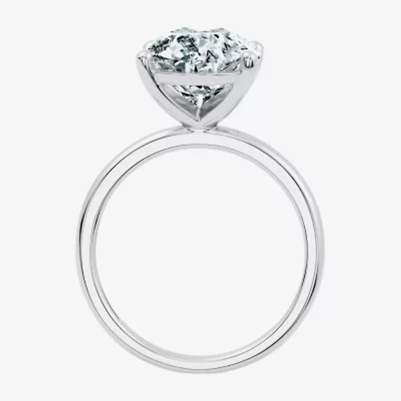 (F / Vs2) Womens 7 Ct. Lab Grown White Diamond 14K Gold Pear Engagement Ring