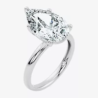 (F / Vs2) Womens 7 Ct. Lab Grown White Diamond 14K Gold Pear Engagement Ring