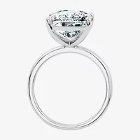 F / Vs2) Womens Ct. Lab Grown White Diamond 14K Gold Cushion Engagement Ring