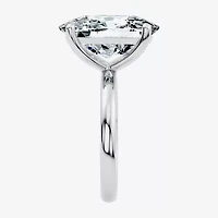 F / Vs2) Womens Ct. Lab Grown White Diamond 14K Gold Cushion Engagement Ring
