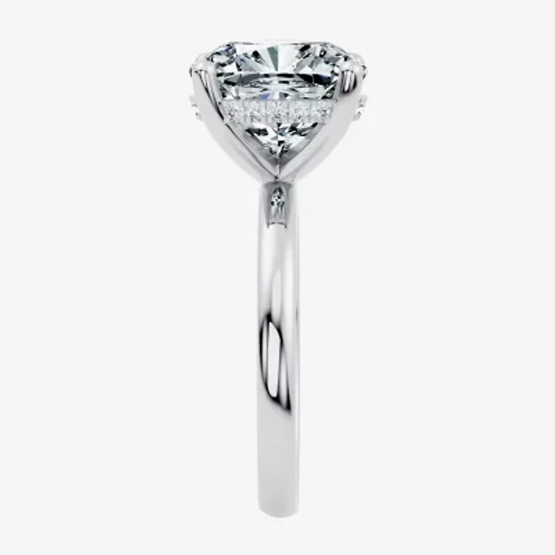 Signature By Modern Bride (F / Vs2) Womens CT. T.W. Lab Grown White Diamond 14K Gold Cushion Engagement Ring