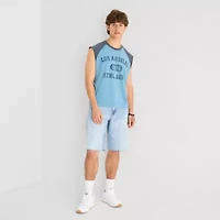 Arizona Mens Crew Neck Short Sleeve Muscle T-Shirt