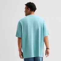 Arizona Mens Crew Neck Short Sleeve Big and Tall T-Shirt