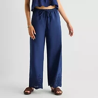 Forever 21 Womens Juniors Straight Pull-On Pant