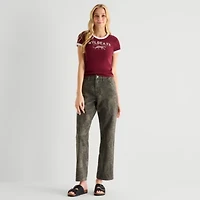 Arizona Curvy Womens Juniors Low Rise Baggy Fit Jean