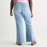 Arizona Womens Juniors Plus Low Rise Skinny Fit Jean
