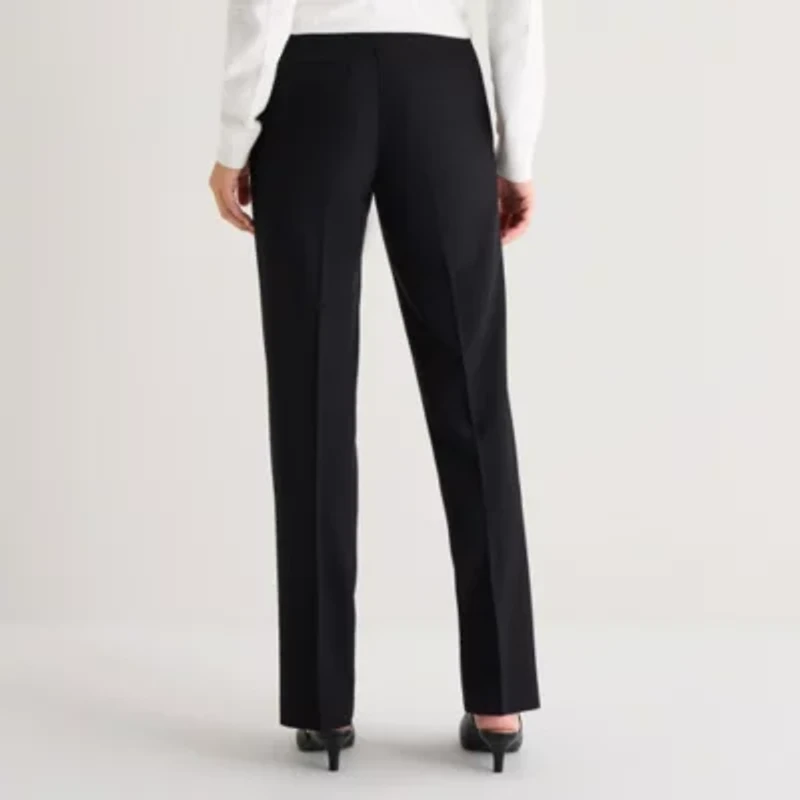 Liz Claiborne Audra Womens Straight Mid Rise Trouser