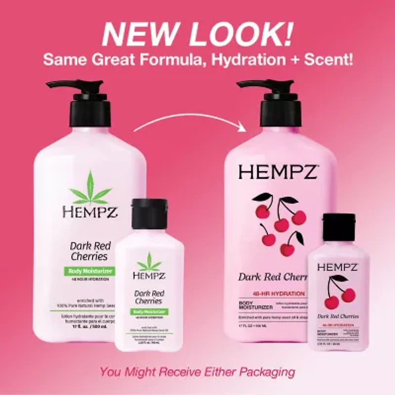 Hempz Dark Red Cherries Body Moisturizer