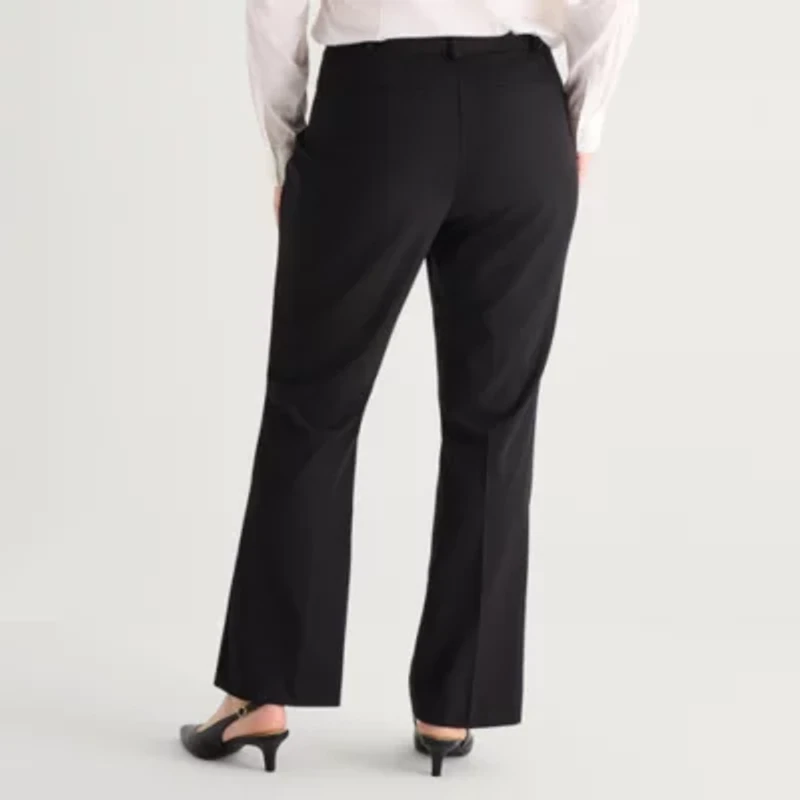 Liz Claiborne Audra Womens Straight Mid Rise Trouser