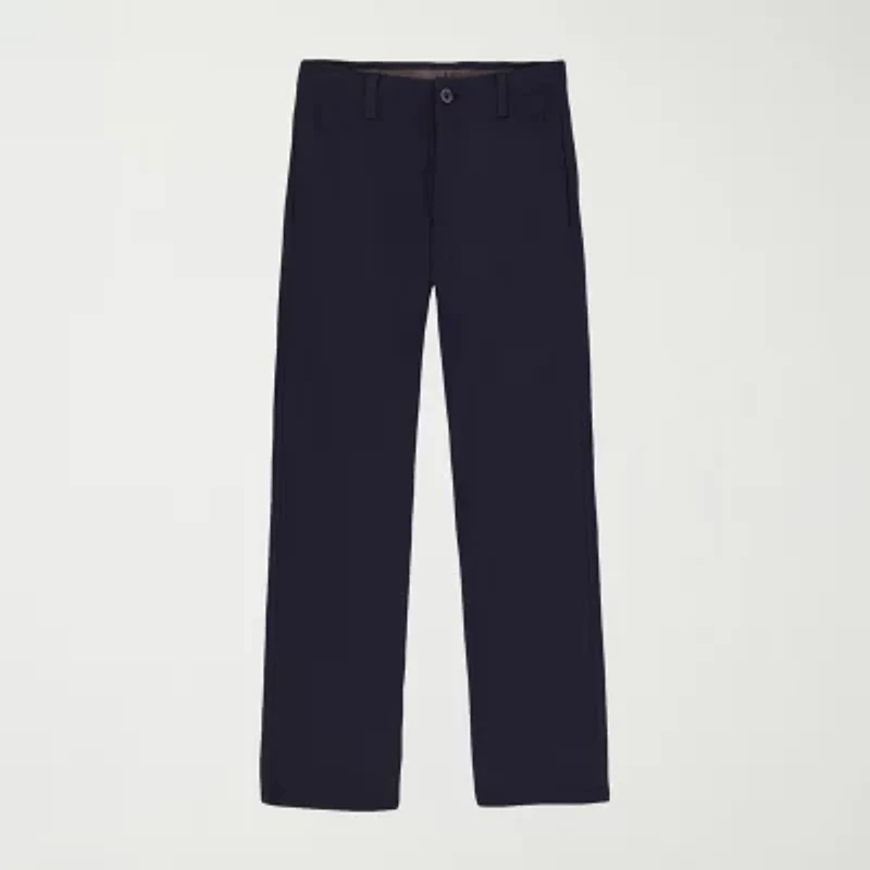 IZOD Mens Regular Fit Flat Front Pant