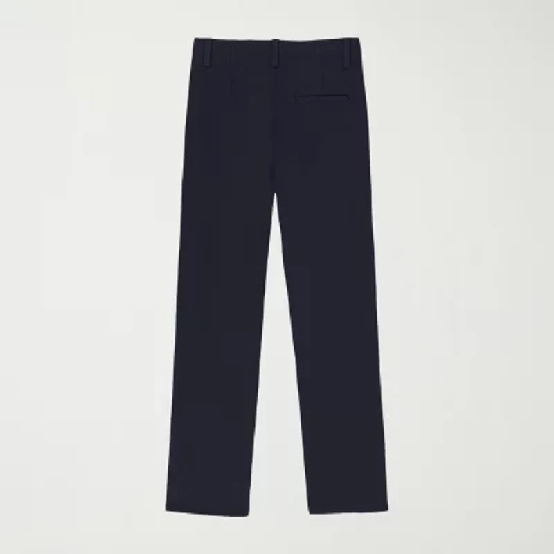 IZOD Mens Regular Fit Flat Front Pant
