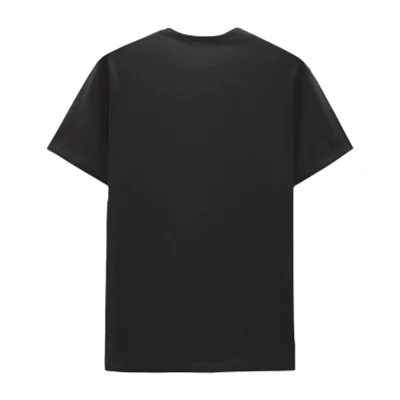 Mens Crew Neck Short Sleeve Regular Fit Peanuts Snoopy Graphic T-Shirt