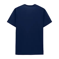 Mens Crew Neck Short Sleeve Regular Fit Graphic T-Shirt
