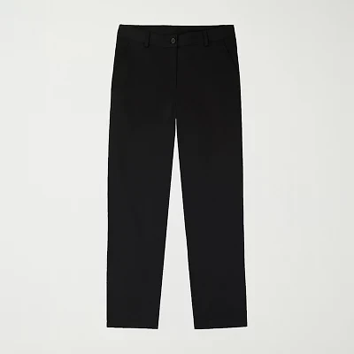 IZOD Womens Juniors Straight Flat Front Pant