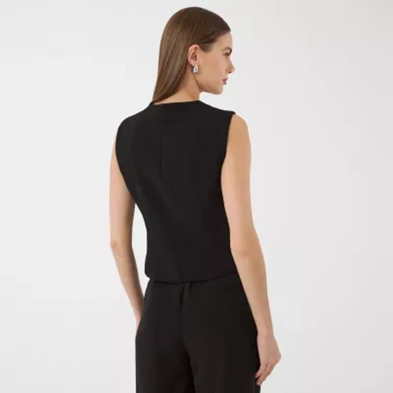 RM Rebecca Minkoff Womens V Neck Sleeveless Vest