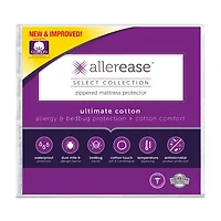 Allerease Bed Bug Blocker Dust Mite Barrier Breathable Mattress Encasement