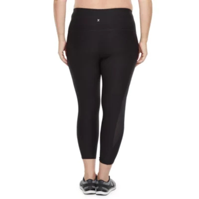 Xersion EverContour Plus Womens High Rise 7/8 Ankle Legging