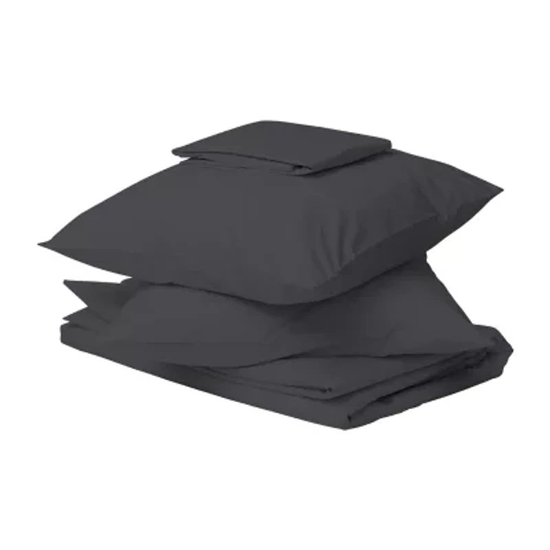 Color Sense Cotton Sateen 300tc Wrinkle Resistant Pillowcase