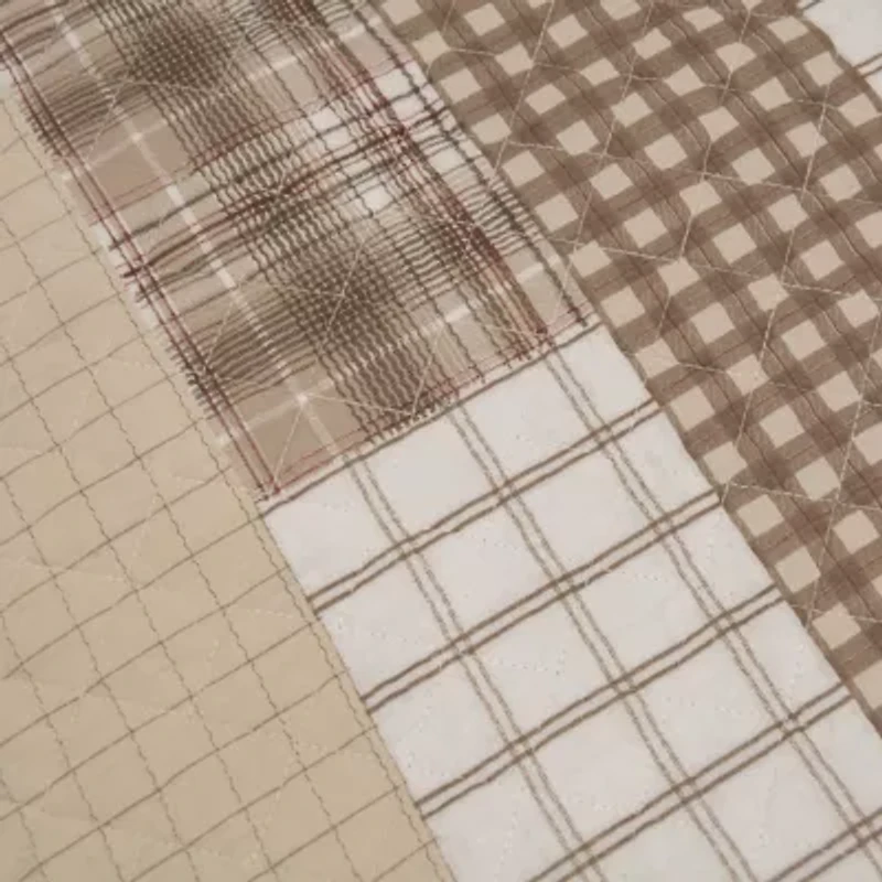 Your Lifestyle By Donna Sharp Highland Plaid Hypoallergenic Quilt Set