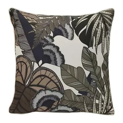 Outdoor Dècor Nature Printed Foliage Square Throw Pillow