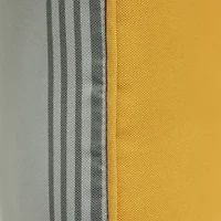 Outdoor Dècor Sunny Citrus Striped Print Square Throw Pillow