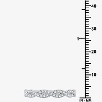 Signature By Modern Bride (G / Si1 - Si2) Womens 1 1/2 CT. T.W. Lab Grown White Diamond 10K Gold Side Stone Halo Bridal Set