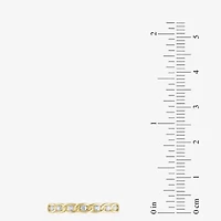 (H / I1) Womens 1/6 CT. T.W. Lab Grown White Diamond 10K Gold Wedding Band