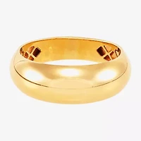 Womens 4MM 14K Gold Round Band