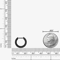 Mens Stainless Steel 16mm Hoop Earrings