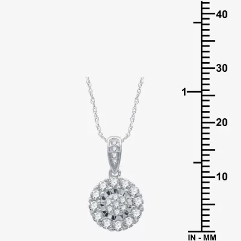 (H-I / I1) Womens 1 CT. T.W. Lab Grown Diamond Sterling Silver 2-pc. Jewelry Set