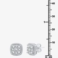 Diamond Blossom (H-I / I1) Womens 1 CT. T.W. Lab Grown White Diamond Sterling Silver Cushion 2-pc. Jewelry Set