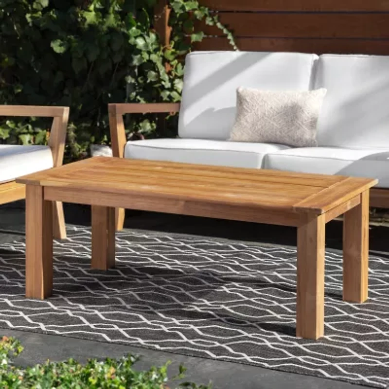 Carlbach Outdoor Teak 48" Coffee Table