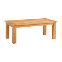 Carlbach Outdoor Teak 48" Coffee Table