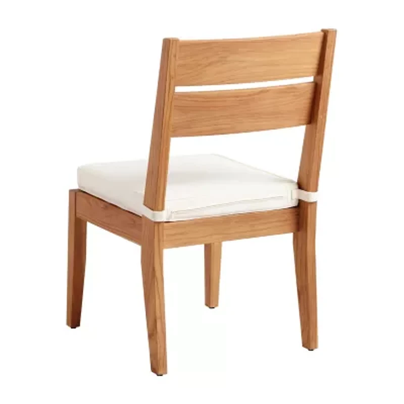 Carlbach Outdoor Teak 2-pc. Dining Chair with Cushion
