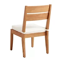 Carlbach Outdoor Teak 2-pc. Dining Chair with Cushion