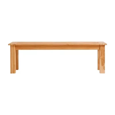 Carlbach Outdoor Teak 80" Dining Bench
