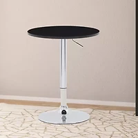 Corliving Adjustable Height Round Bar Table