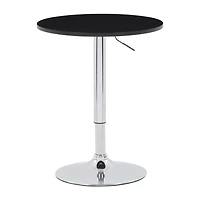 Corliving Adjustable Height Round Bar Table