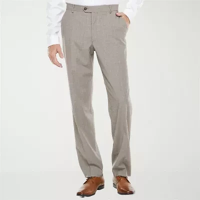 Stafford Signature Mens Big and Tall Stretch Fabric Classic Fit Flat Front Suit Pant