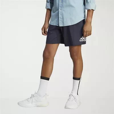 adidas Mens 7" Mid Rise Workout Shorts