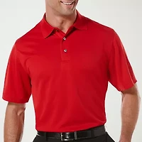 PGA TOUR Airflux Mens Regular Fit Short Sleeve Polo Shirt