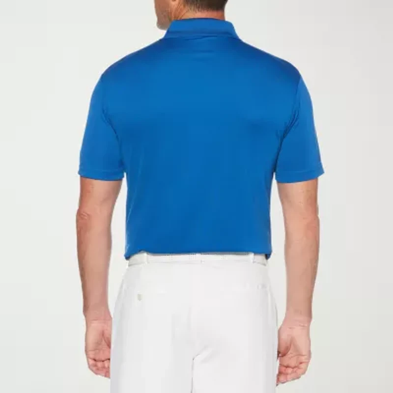 PGA TOUR Airflux Mens Short Sleeve Polo Shirt