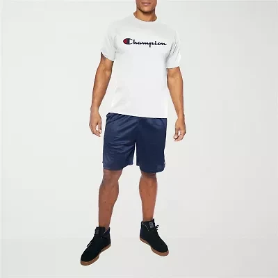 Champion Mens Crew Neck Short Sleeve Athletic Fit Big and Tall Graphic T-Shirt