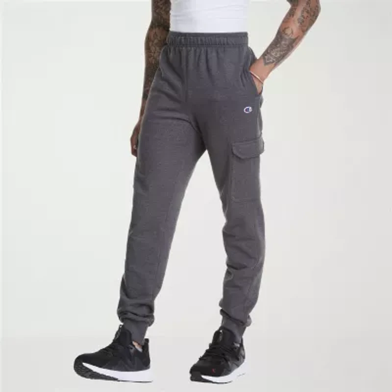 Champion Powerblend Fleece Mens Tapered Regular Fit Active Jogger Pant