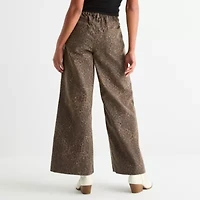 Arizona Juniors Curvy Womens Low Rise Baggy Fit Jean
